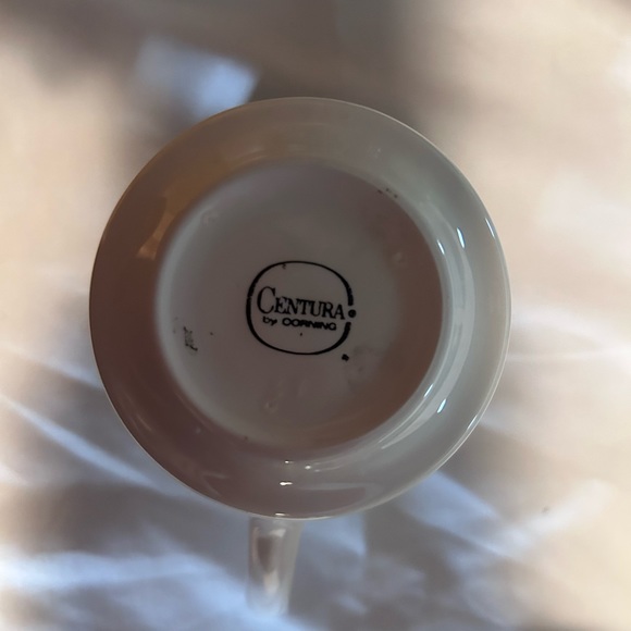 1970's Centura by Corning Set of 6 mugs + creamer - Picture 6 of 6